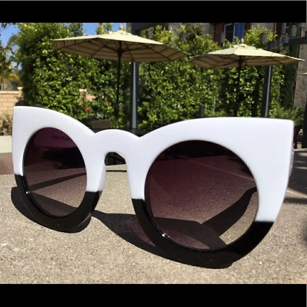CAT EYES SUNGLASSES COLOR BLOCK